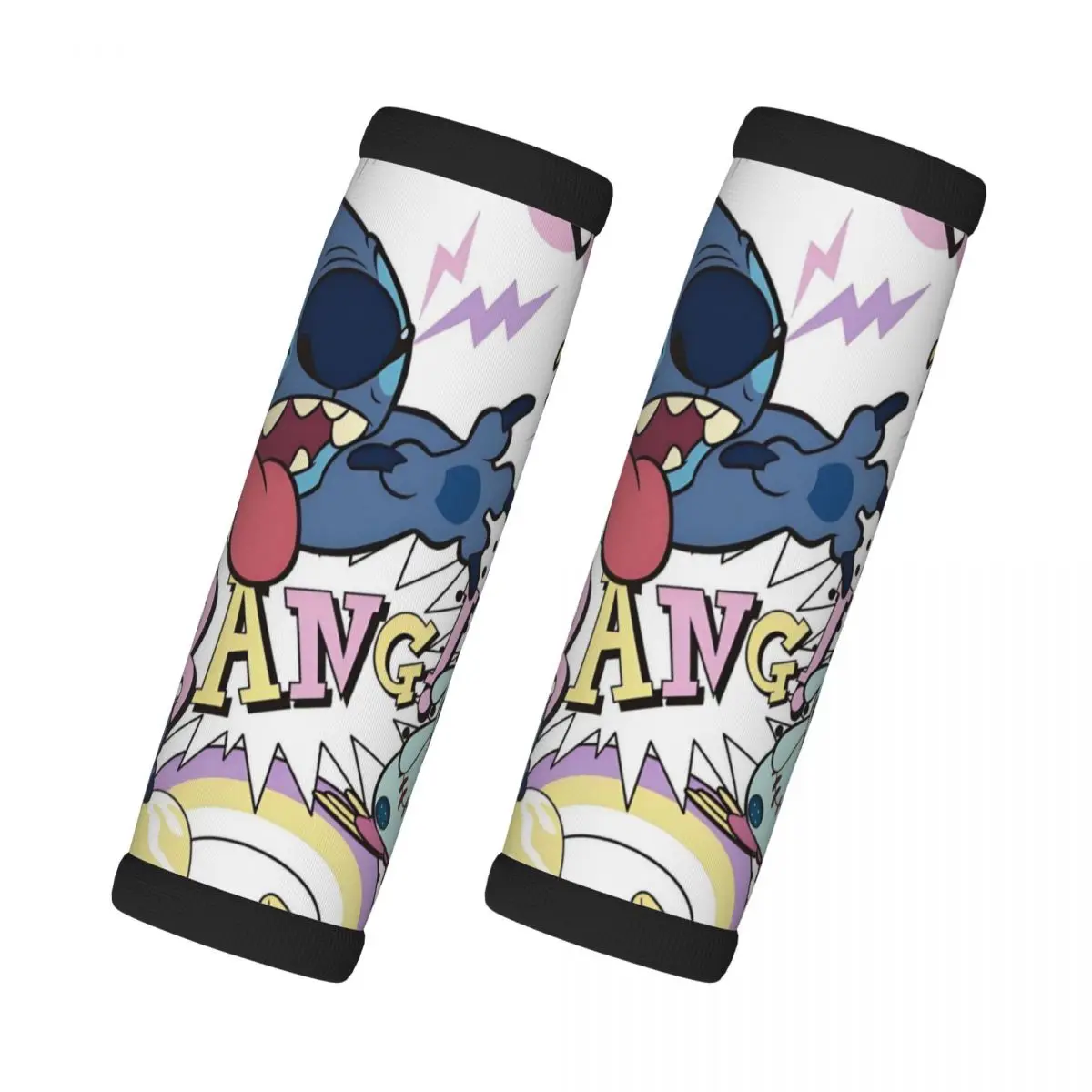 

Custom Stitch Manga Anime Luggage Handle Wrap Suitcase Identifier 2 Pack For Door Handle