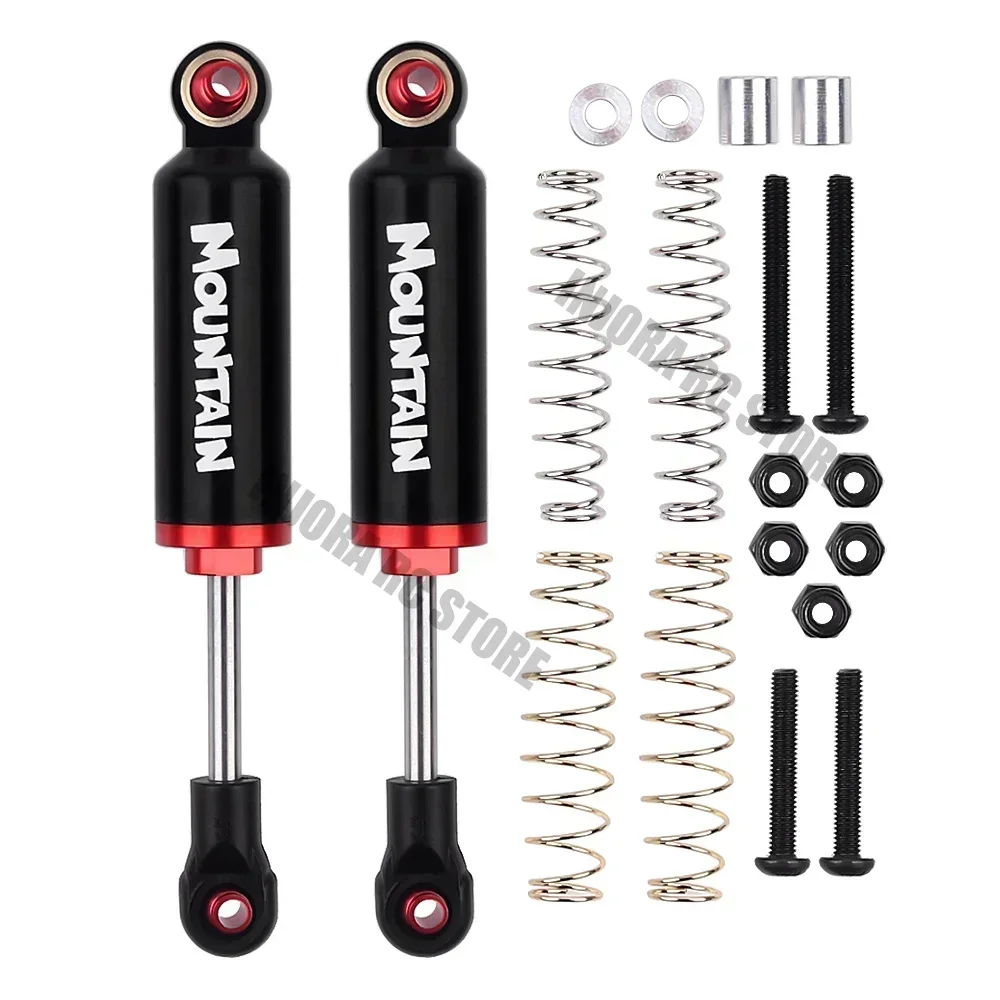 2PCS Metal Shock Absorber Damper Built-in Spring 90/100/110/120mm for 1/10 RC Rock Crawler&Truck Axial SCX10 TRX-4 D90 Redcat