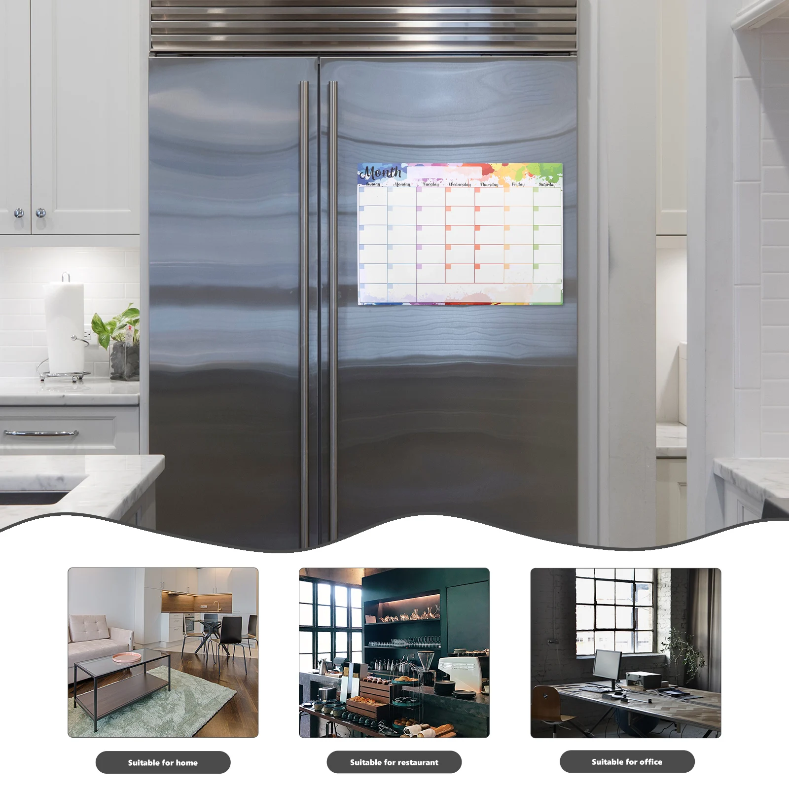 

Magnetic Dry Erase Fridge Weekly Planning Small Portable Write Board For Office Home Refrigerator Reusable