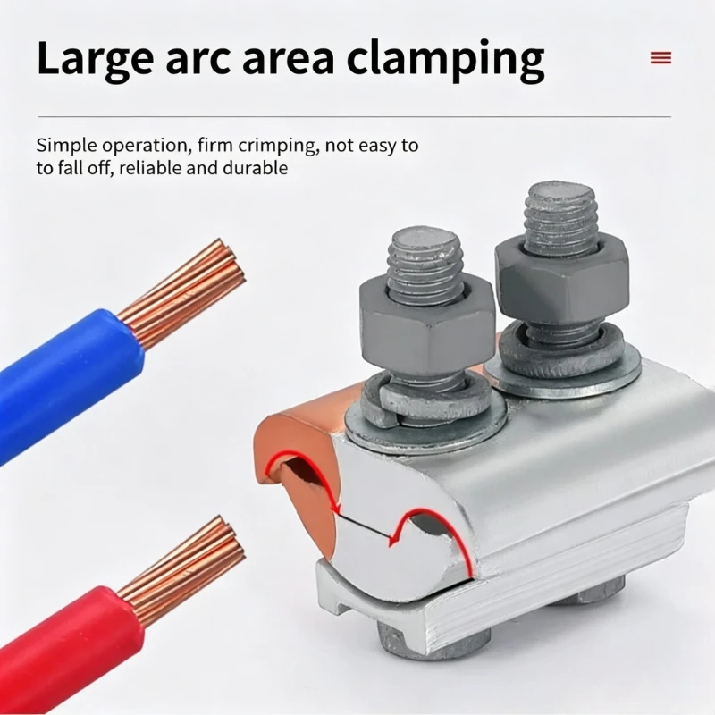 Copper Aluminum Transition Joint Three-way Branch Terminal Special Shaped Cable Parallel Groove Clamp