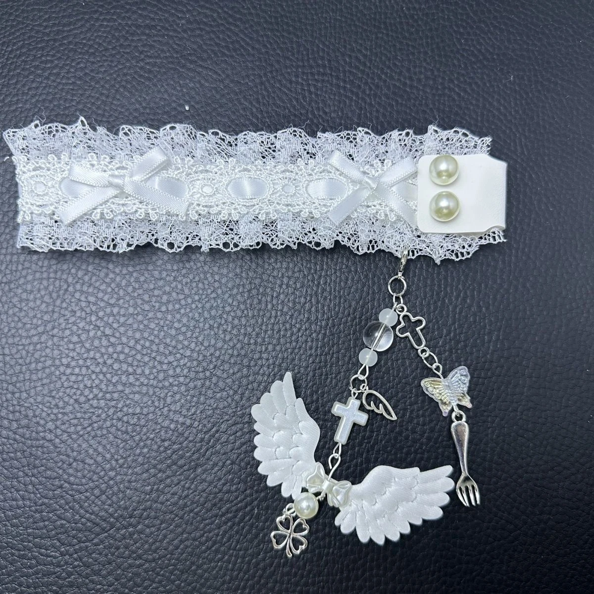 

Кружевной ремешок для клавиатуры «сделай сам», элегантная кружевная лента для клавиатуры с пряжкой и подвесками, настраиваемый ремешок для ноутбука, уникальное украшение для клавиатуры