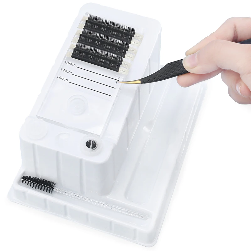5 in 1 False Eyelashes palette Stand Pad Pallet Lashes glue Holder Quick Flowering Eyelashes Extension Makeup Tools
