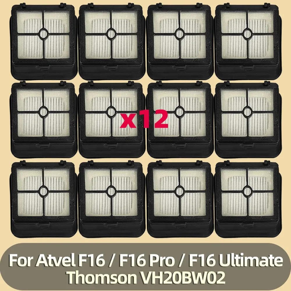 Hepa Filter Fit for Atvel F16 / F16 Pro / F16 Ultimate / Thomson VH20BW02, Replacement Parts, Accessories, Consumables