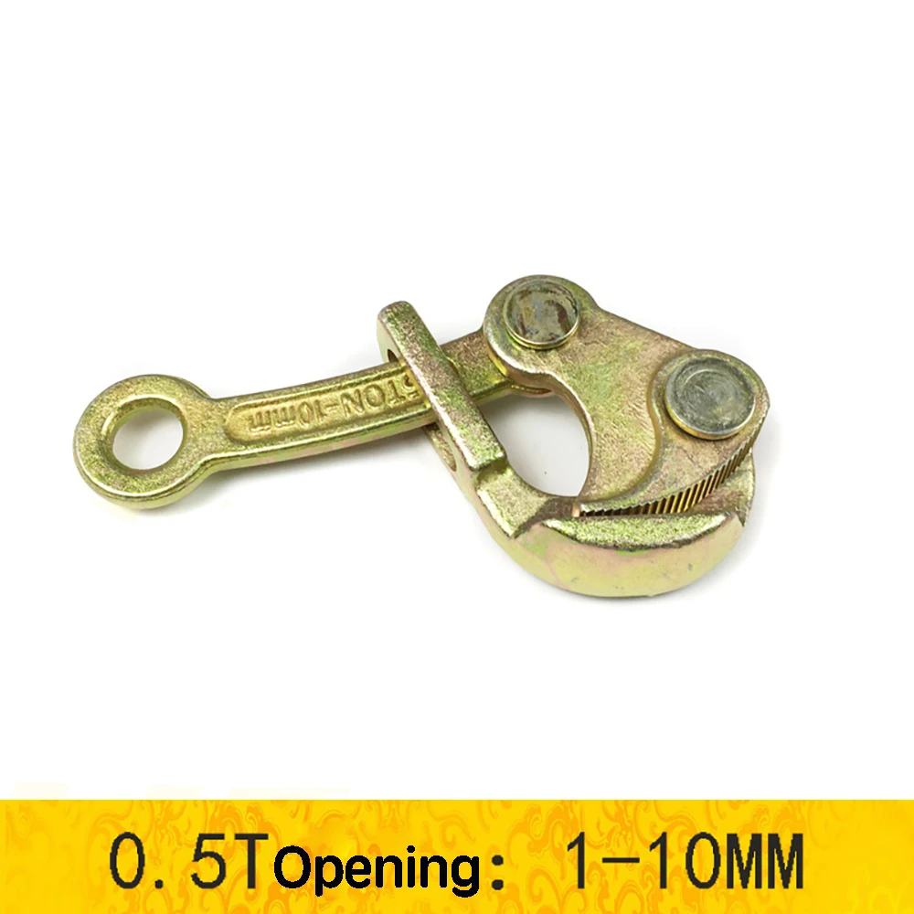 0.5 Ton Multifunctional Wire Tensioner Wire Rope Double Hook Tensioner Universal Card Wire Clamp Tensioner