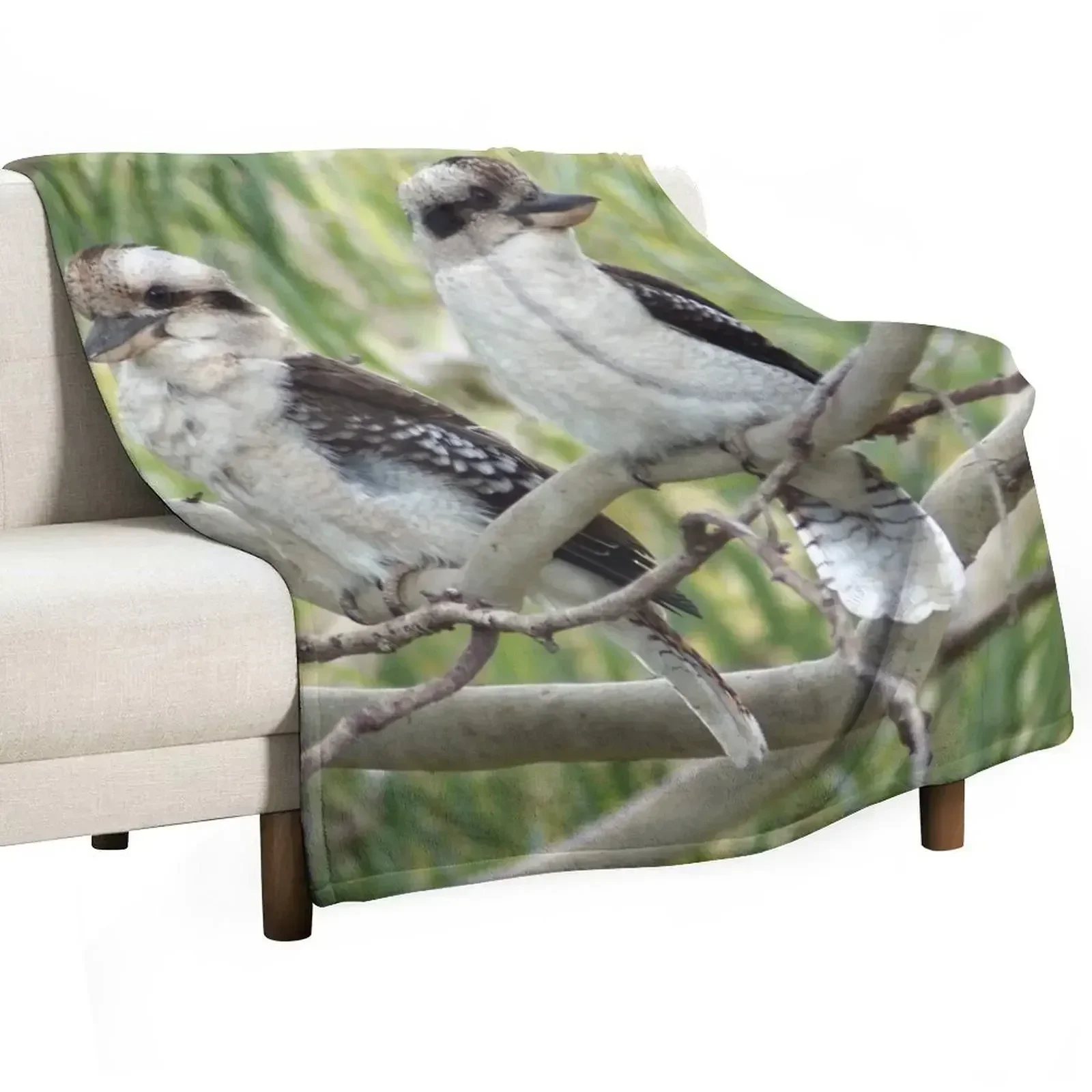 

Kookaburra sits in the old gum tree Throw Blanket Bed Thins Blankets For Bed Extra Large Throw Blankets