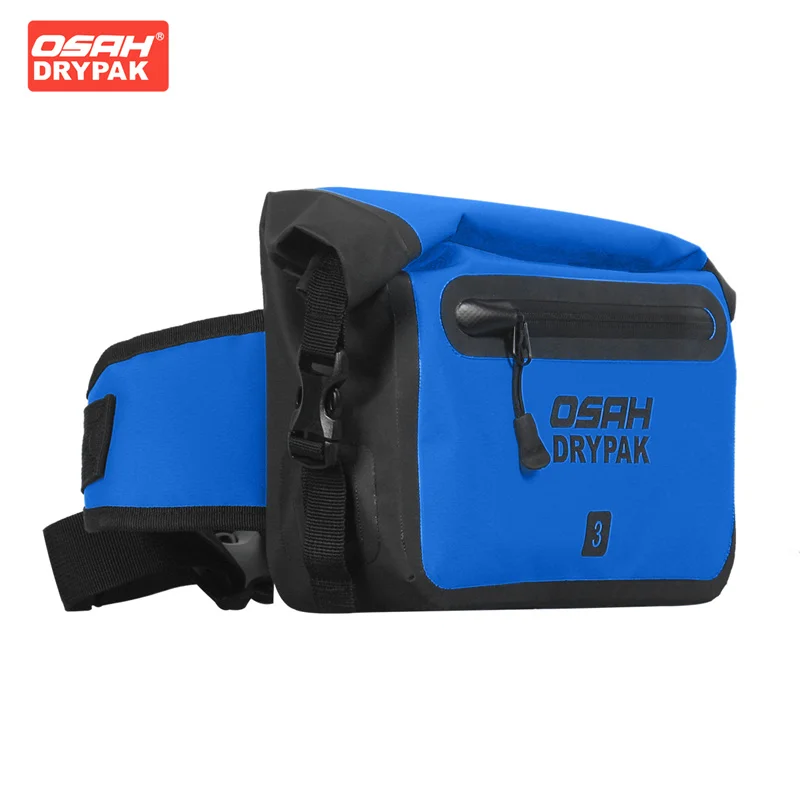 Osah 3L Motorcycle Cycling Waist Bag Multifunctional Waterproof Swimming Pack Outdoor Travel Tools Bag Riding Equipment Package