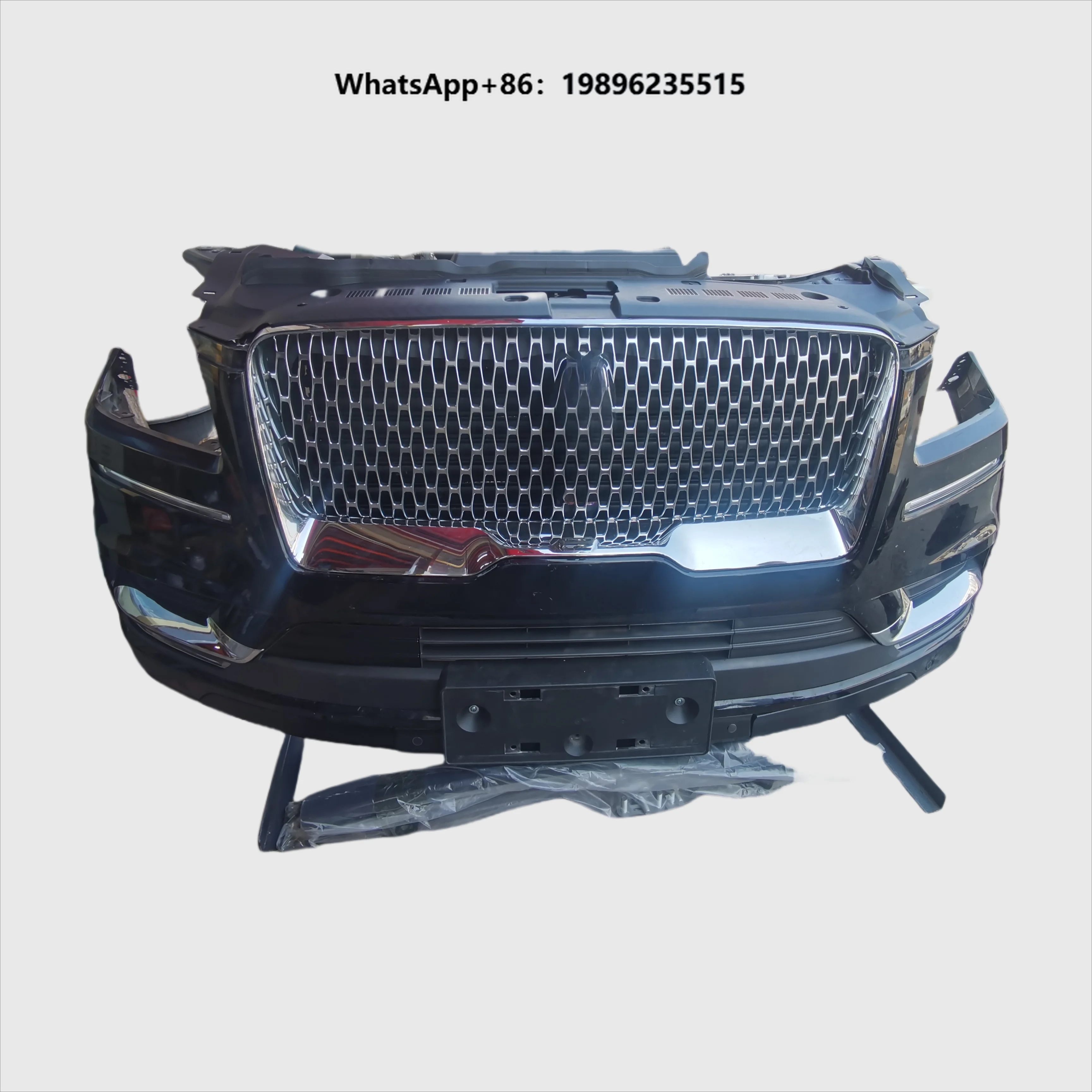 Original Used Front Bumper Grille Radiator Fog Light Buffer for 2018-2022