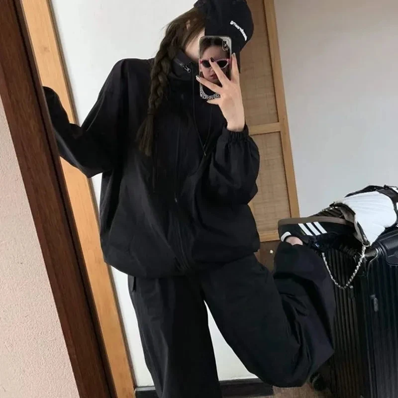 بنطال باراشوت كلاسيكي وبدلة هجوم ، سويت ثقيل متطور مقاوم للرياح ومقاوم للماء ، معطف صيني ، بدلة من قطعتين ، #6