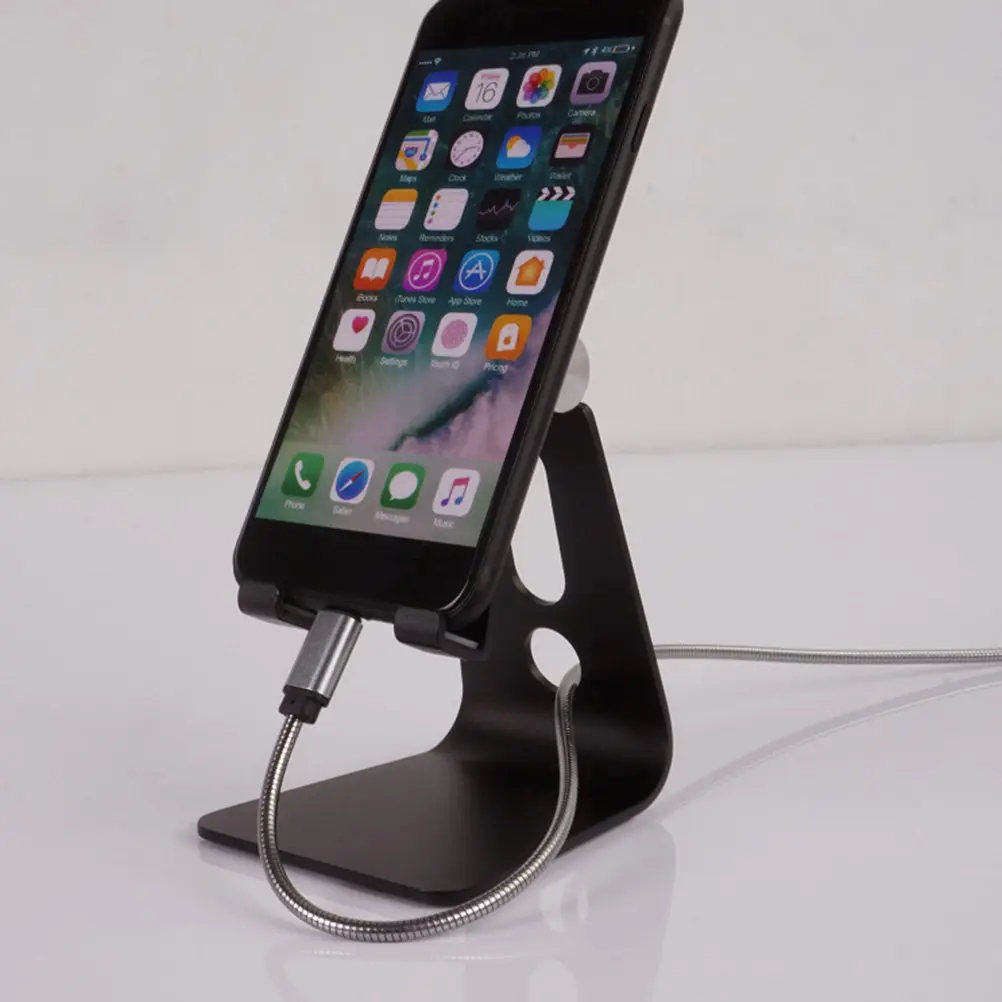 

Adjustable Aluminum Phone Holder Stand Multi-Angle Dock for 7 6 6s Plus 5 5s Tablets Smartphone Durable Cell