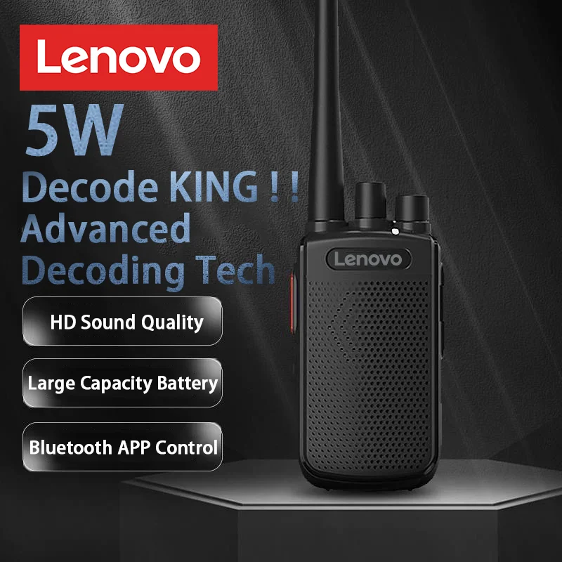 lenovo-2pcs-portable-mini-walkie-talkies-blueteeth-two-way-radio-type-c-rechargeable-long-range-transceiver