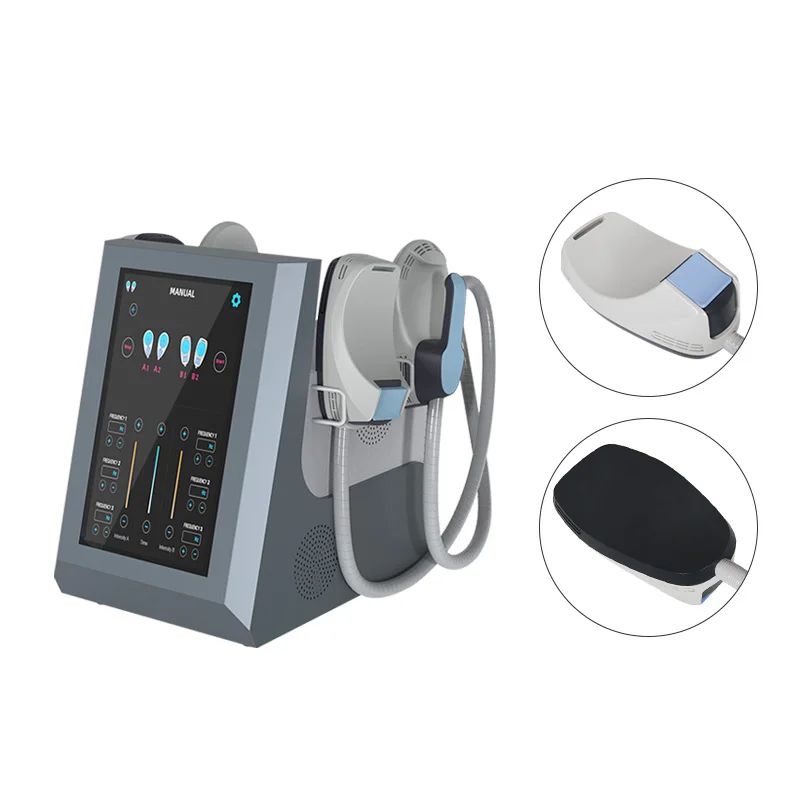 2026 جديد! 4 مقابض مع RF EMS PRO Super Therapy 4500W عالية الكثافة الجسم التخسيس تشكيل الجسم جهاز تجميل بناء العضلات