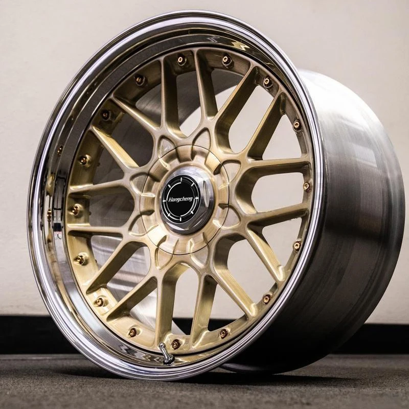 2026 New Custom 2-Piece Forged Aluminum Alloy Wheels 5x112 5x120 5x114.3 18-23 Inch Performance Rims