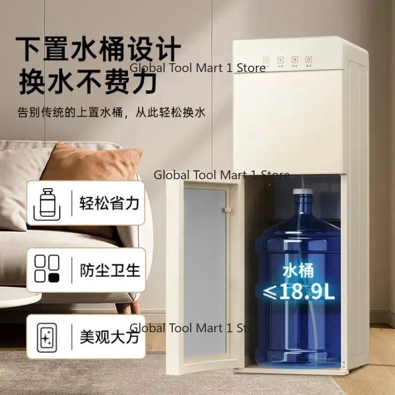 

water dispenser h vertical quick heating milk flushing under bucket water dispenser refrigeration type
