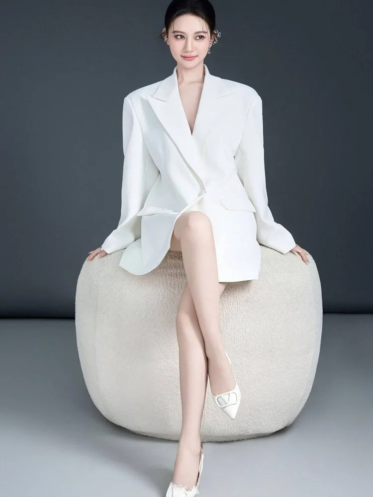 

Новый элегантный костюм для фотосессий и портретной съемки, модный сценический наряд для женщин, без бренда