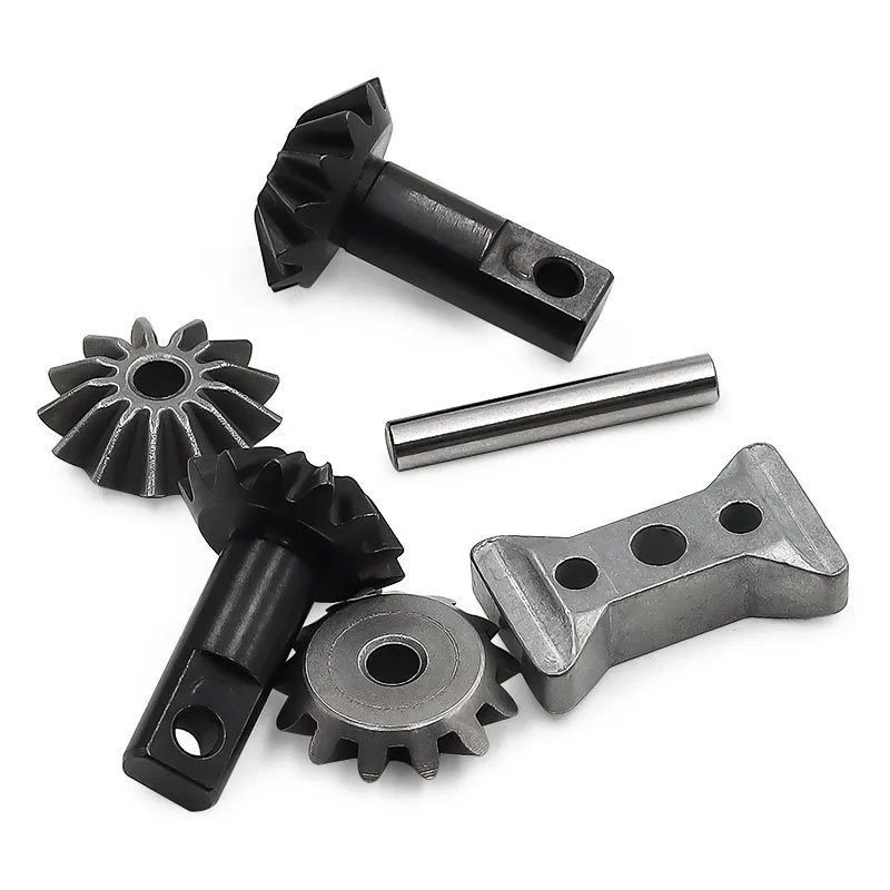 Conjunto de engrenagens diferenciais de aço metálico, engrenagens de saída, engrenagens aranha 5382x para trxs revo e-revo summit t-maxx e-maxx, peças de atualização