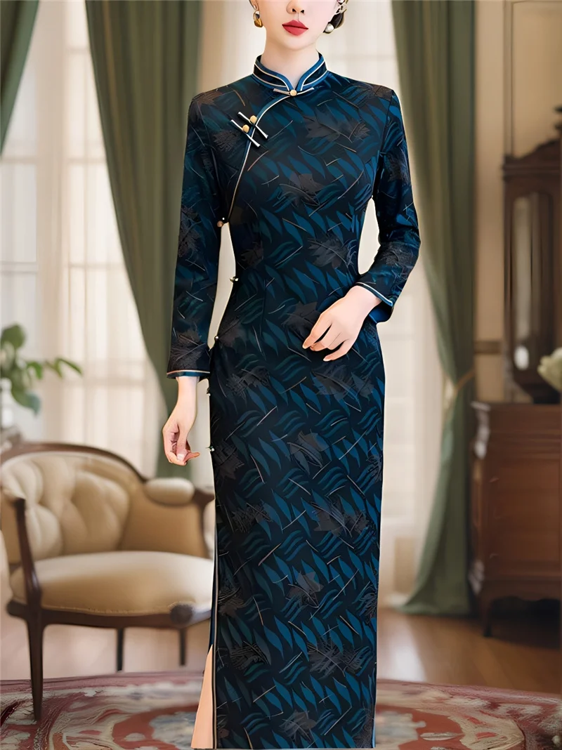 

Ele Long Sve 2026 New Sle Slimming Autumn Winter Faion Beautiful Belly Covering Slimming