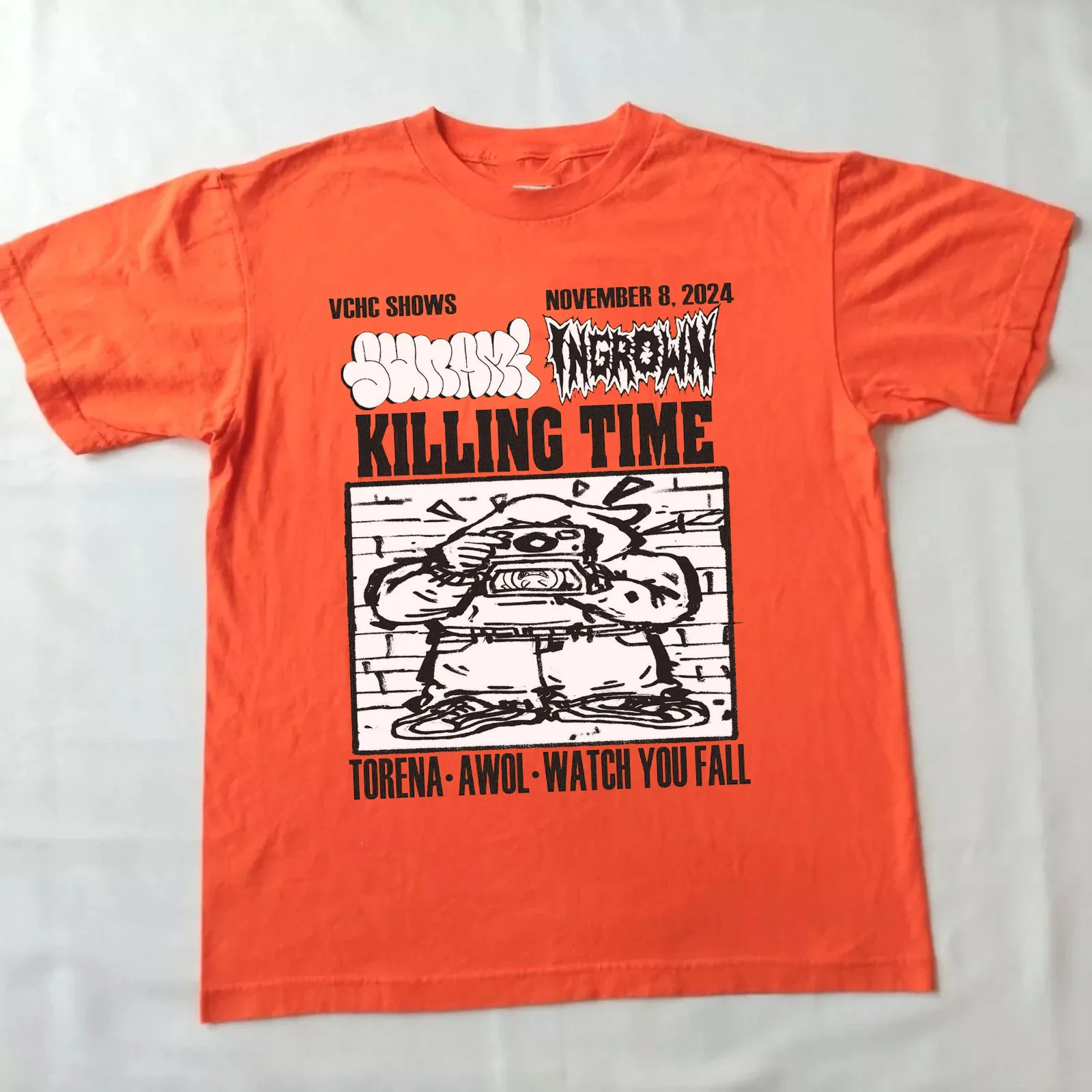 Sunami Band Killing Time VCHC Show Unisex T Shirt Full Size S-5XL