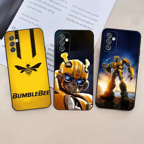 T-Transformers-Bumblebees-Car Phone Case For Samsung Galaxy A20,A21s,A22,A31,A32,A52,A53,A72,73,A80,A91 Soft Black Phone Cover