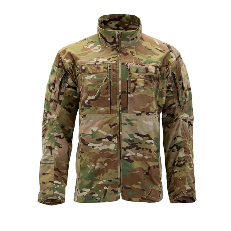 Spring And Autumn Tactical Shirt Outdoor Commuter Wear Resistant Training Micro Elastic Waterproof Breathable Combat Jacket
