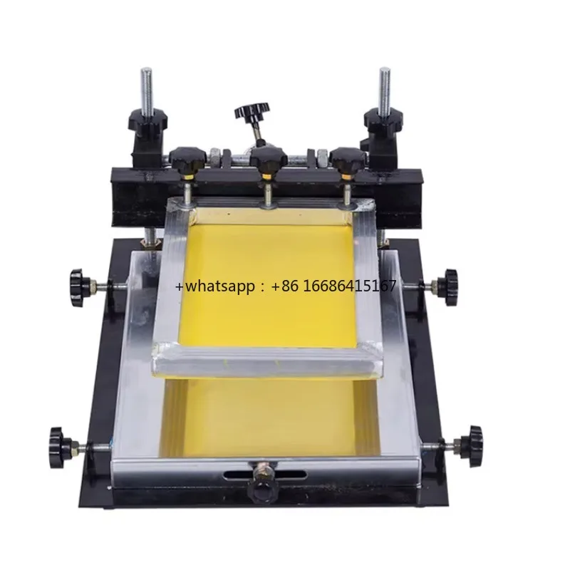 

Manual PCB Screen Printer Machine High Precision Silk Screen Printing Machine Manual Pad Printing Machines Screen Printing Press