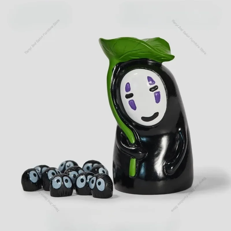

Japanese No-Face Anime Figure Mini Figurines Kawaii Modern Creativity Office Bookshelf Bedroom Balcony Creative Gift FYFM​​