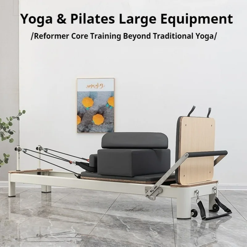 Pilates Core Bed Semi-elevated Aluminum Alloy Core Training White Bed Yoga Equipment Five-piece Set Semi-lightweight