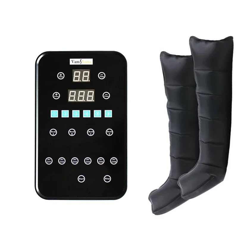 

Air Leg Massager With Portable Air Compression Legs Therapy Recovery Boots Massage Machines For Athletes and Sports Recovery