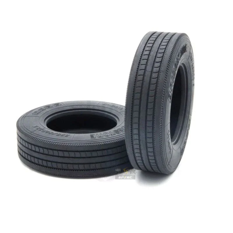 1 Pair Of Tire Upgrades 1/14 For Tamiya RC Truck Trailer Tipper For Scania MAN Benz Actros Volvo Car Diy Parts