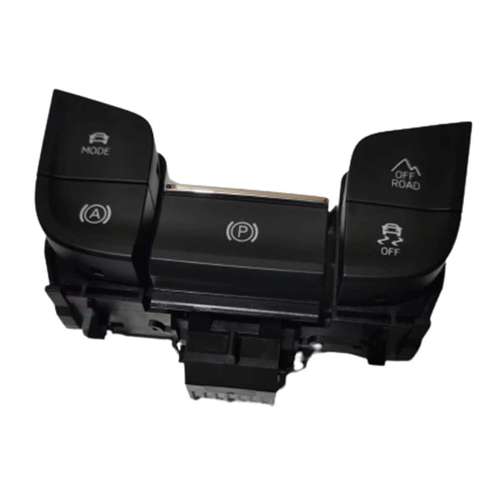 Features Electric Hand Brake Switch Black Broken Damaged Direct Replacement Easy Installation High Strength Note