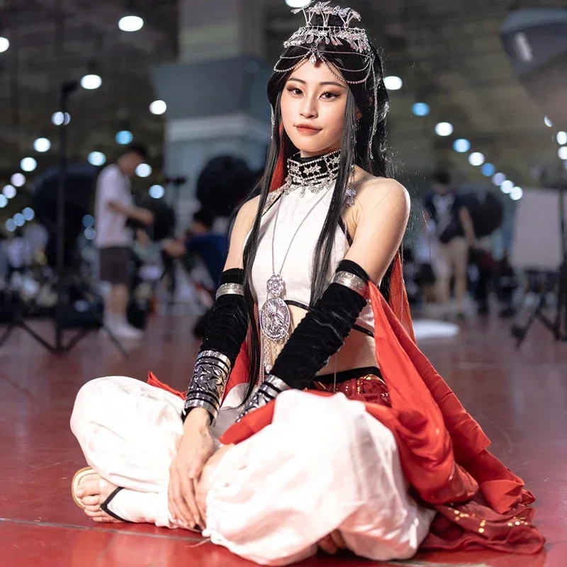 

TGCF Tian Guan Ci Fu Cosplay Xie Lian Costume Dress Hanfu Full Set 2025 Halloween Uniform