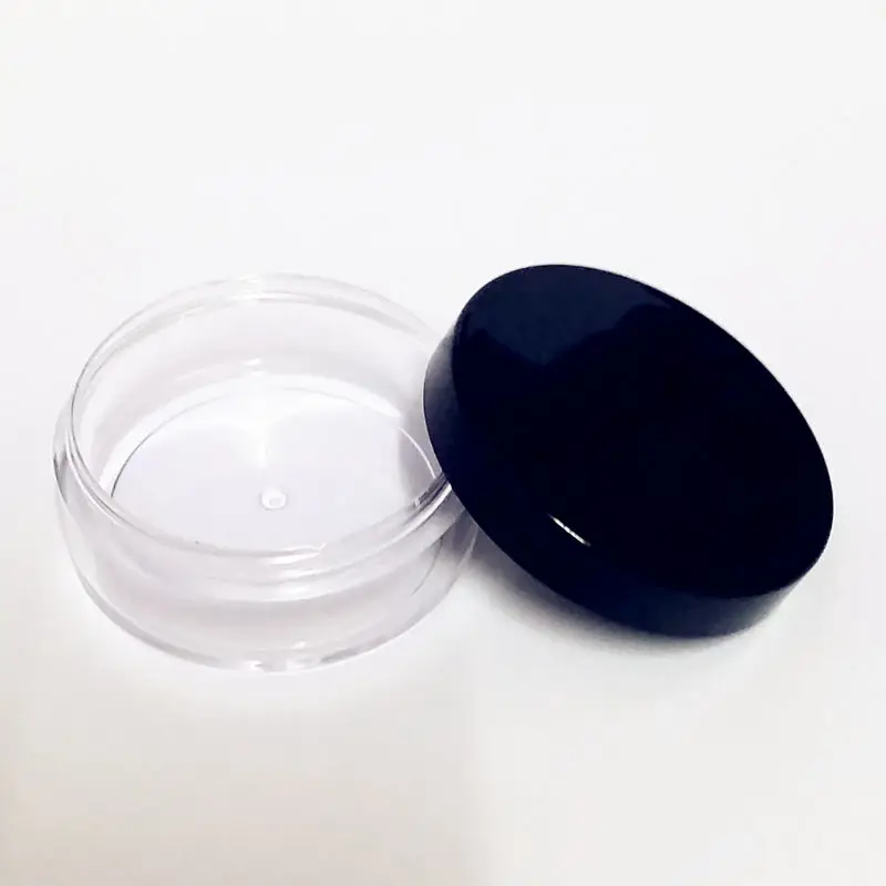 50pcs/Pack 30g/30ml Empty Loose Powder Jar with Sifter Puff Cosmetic Plastic Powder Compact Refillable Makeup Case Travel Bottle