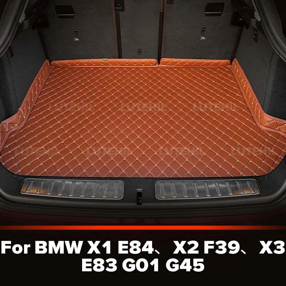 

Для BMW X1 E84、X2 F39、X3 E83 G01 G45 Коврик в багажник автомобиля на заказ, противогрязная накладка, защитный коврик, вкладыш для багажника, авто аксессуары для интерьера