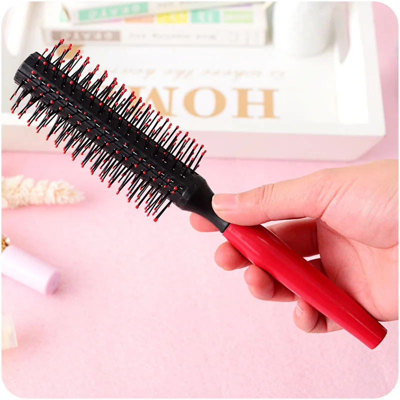 Hair Comb Plastic Handle Anti-static Perfect Curls Professional Easy-to-use Anti-static Hair Comb Curling Styling High-quality