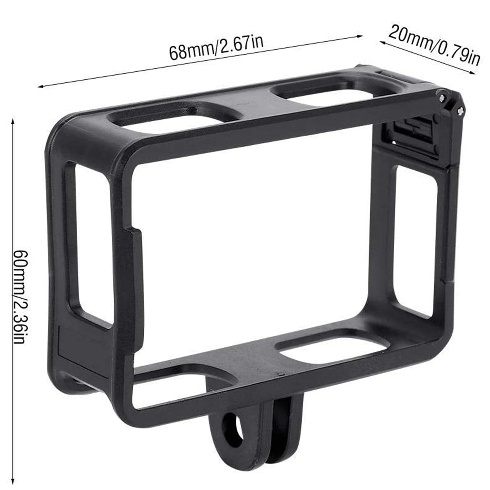 PC Protective Mount Frame Housing Cage Case Border for SJCAM SJ8 Air Pro Plus Camera