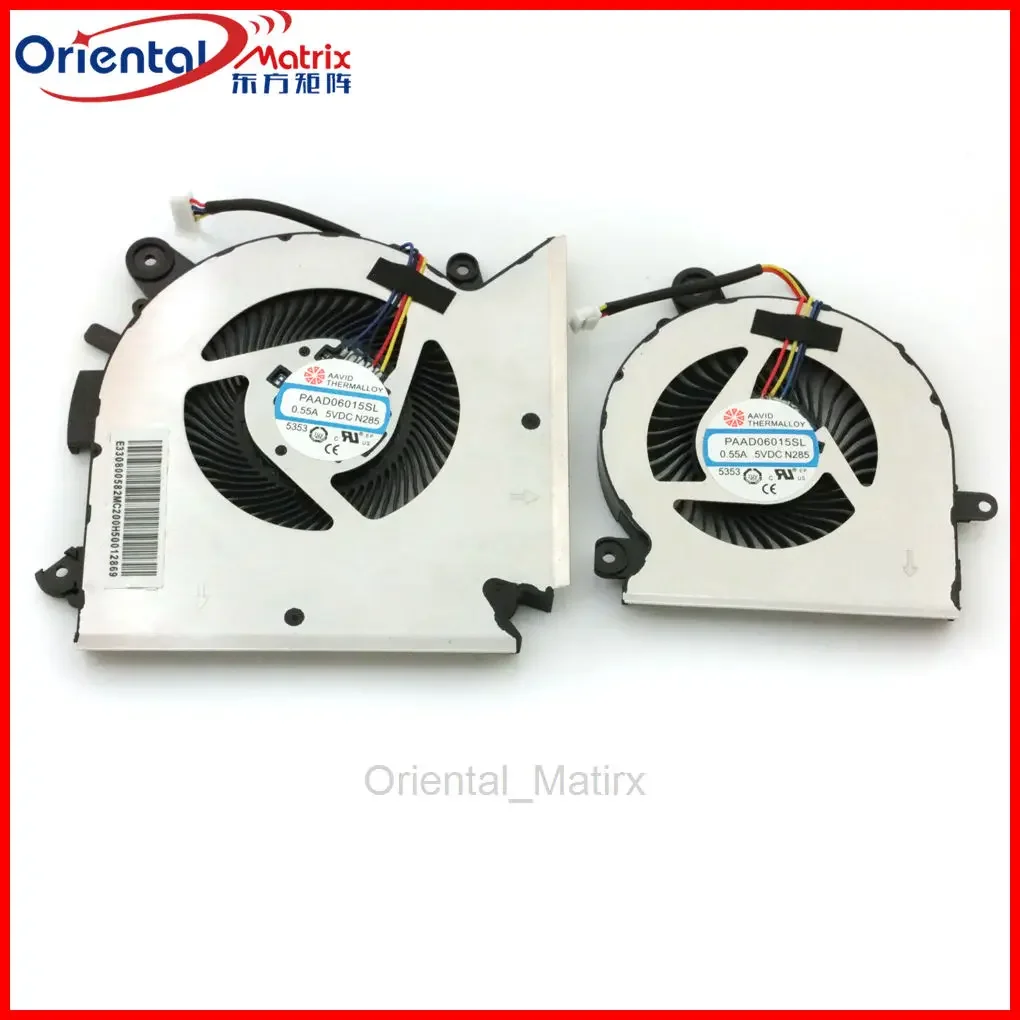 

PABD08008SH PABD06015SL N433 DC5V 0.55A GPU Fan For MSI MS-1582 MS-1583 MS-17L1 MS-17L2 17L5 CPU GPU Cooler Cooling Fan