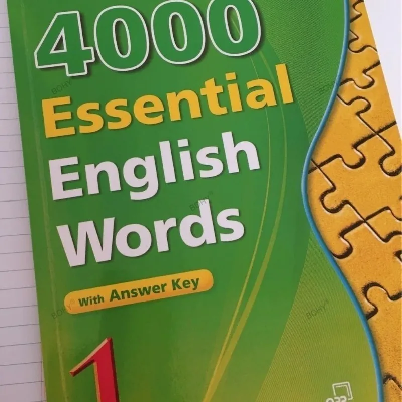 6 книг/набор, 4000 основных английских слов, полный цвет, новая версия руководства по изучению на английском языке, книги