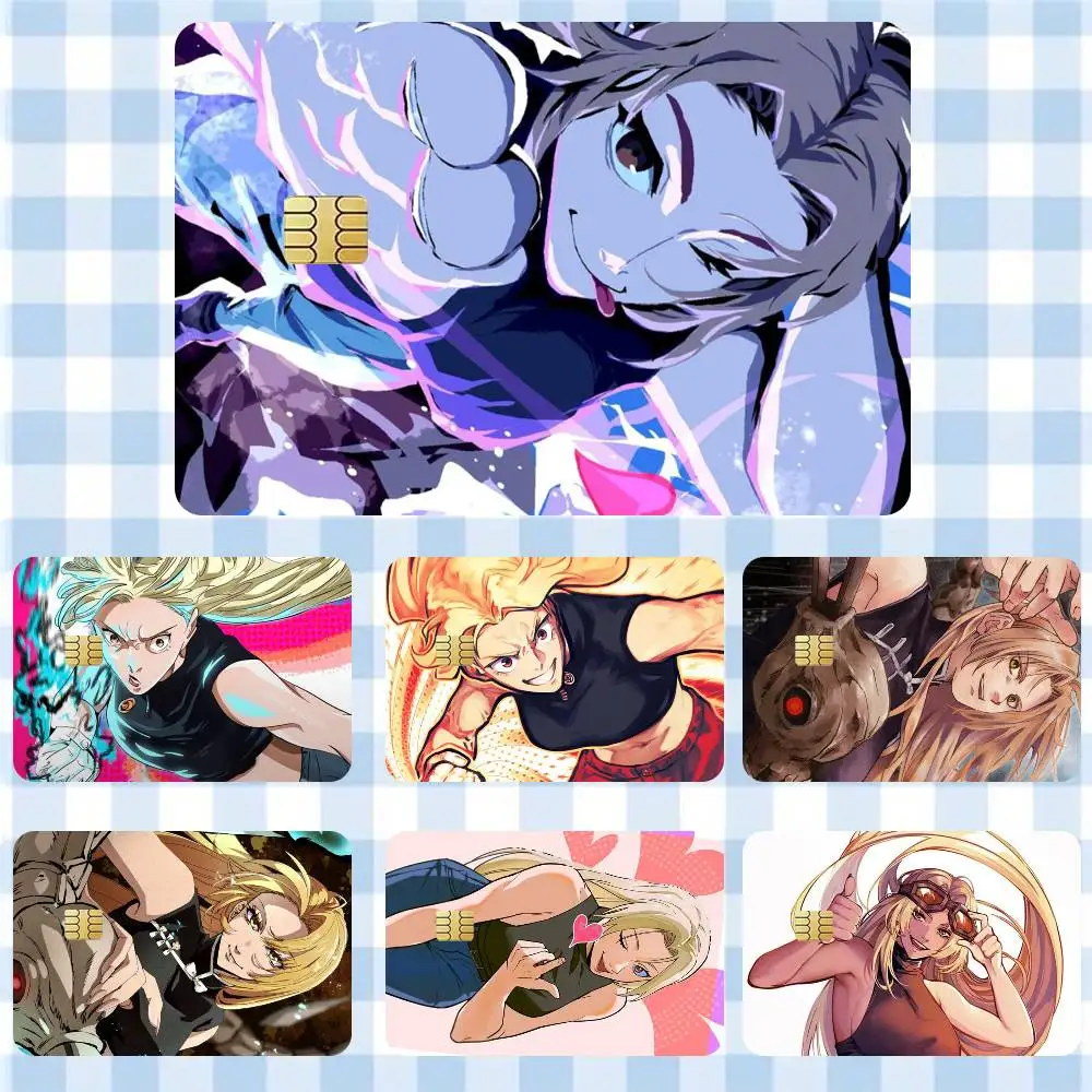 

TsukumoYuki Anime Sticker Film Tape Skin for Credit Card Debit Card Waterproof Stickers Cartoon