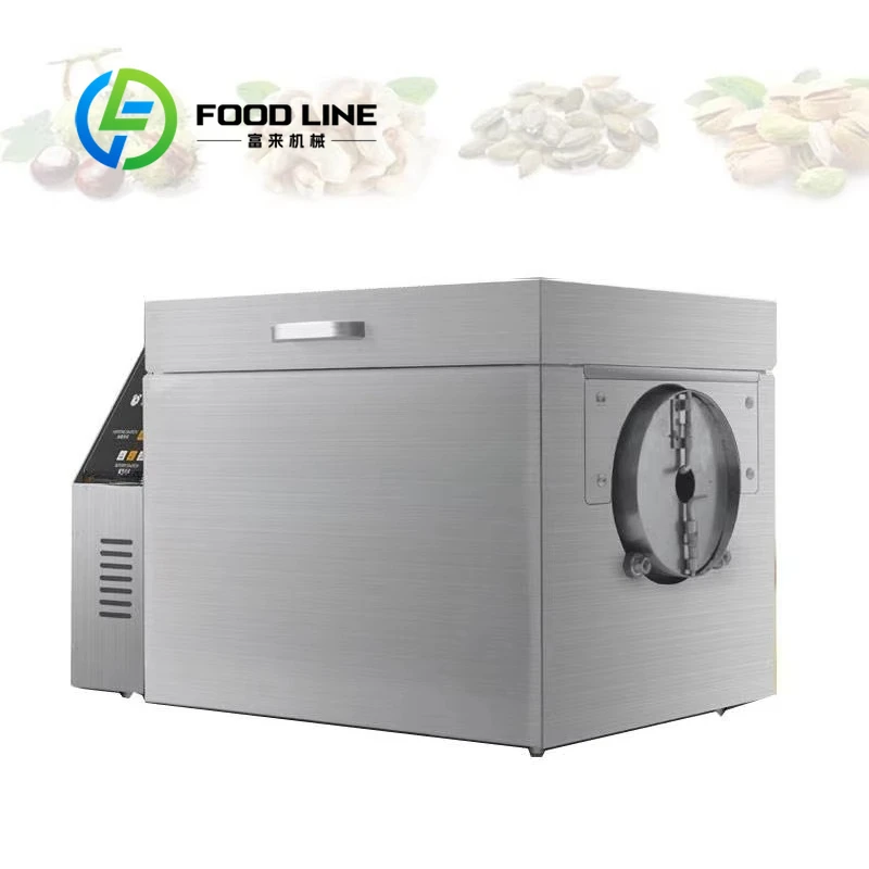 

Best-selling Electric Drum Rotating Nut Peanut Chestnut Baking & Processing Machine