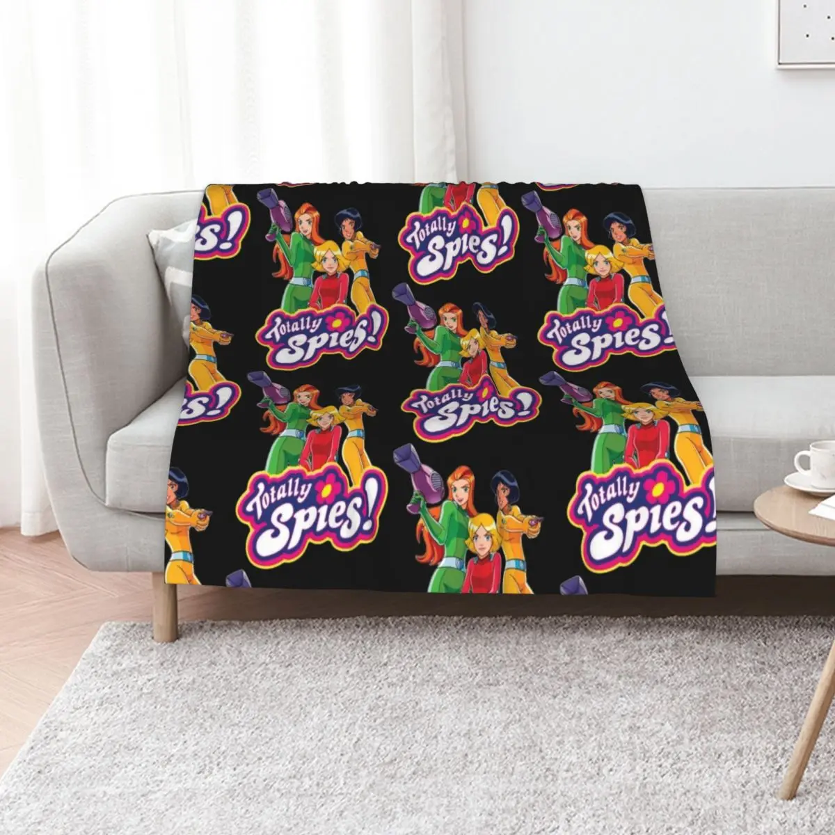 

Totally Spies Classic Throw Blanket For Decorative Sofa Thermals For Travel manga blankets ands Blankets