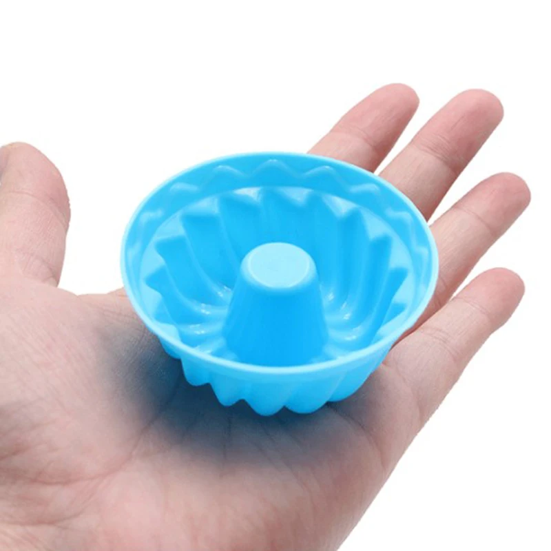 Silicone Cake Cup Mold Nonstick Easy Clean Pastry Mold For Cooking Eggs Baking Muffins