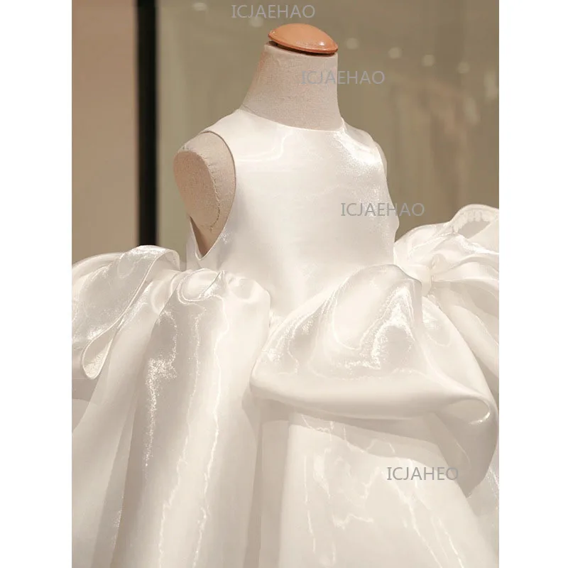 

Flower Girl Wedding Princess Piano Performance Kids Tutu Pageant Gown CostumeNew Children Girls First Birthday Dress Summer