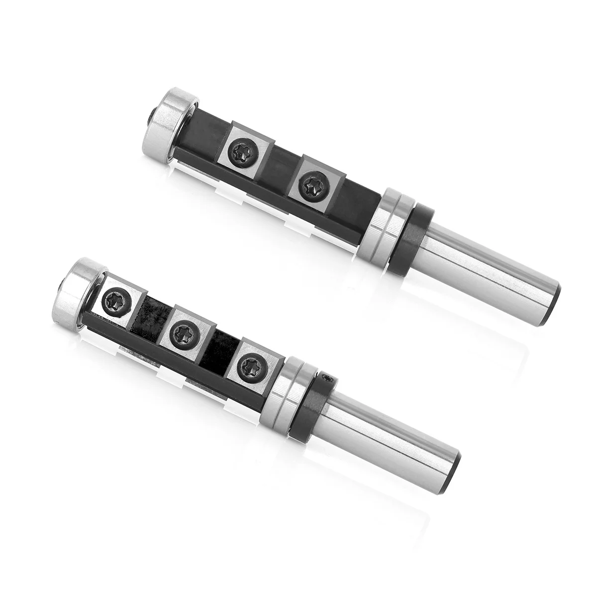 

Woodworking Milling Cutter Router Bit 1/2 inch 12mm Shank Size Interchangeable Blades Easy Installation for Precision Cutting