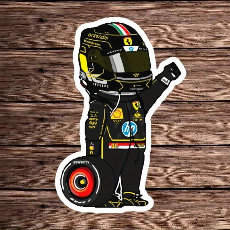 

10x15cm Champion Racing Driver Car Bumper Window Stickers For Car Truck Van Fashion Decals Vinyl Material Stickers