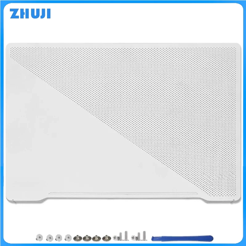 For ROG Zephyrus G14 GA401 New Laptop Top Case LCD Back Cover Palmrest Lower Bottom Case Palm rest Keyboard Bezel 14.0 Inch