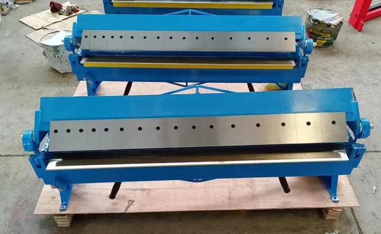 Hand brake sheet metal plate bending 1220x1.5 wooden box matching processing DS machine manual