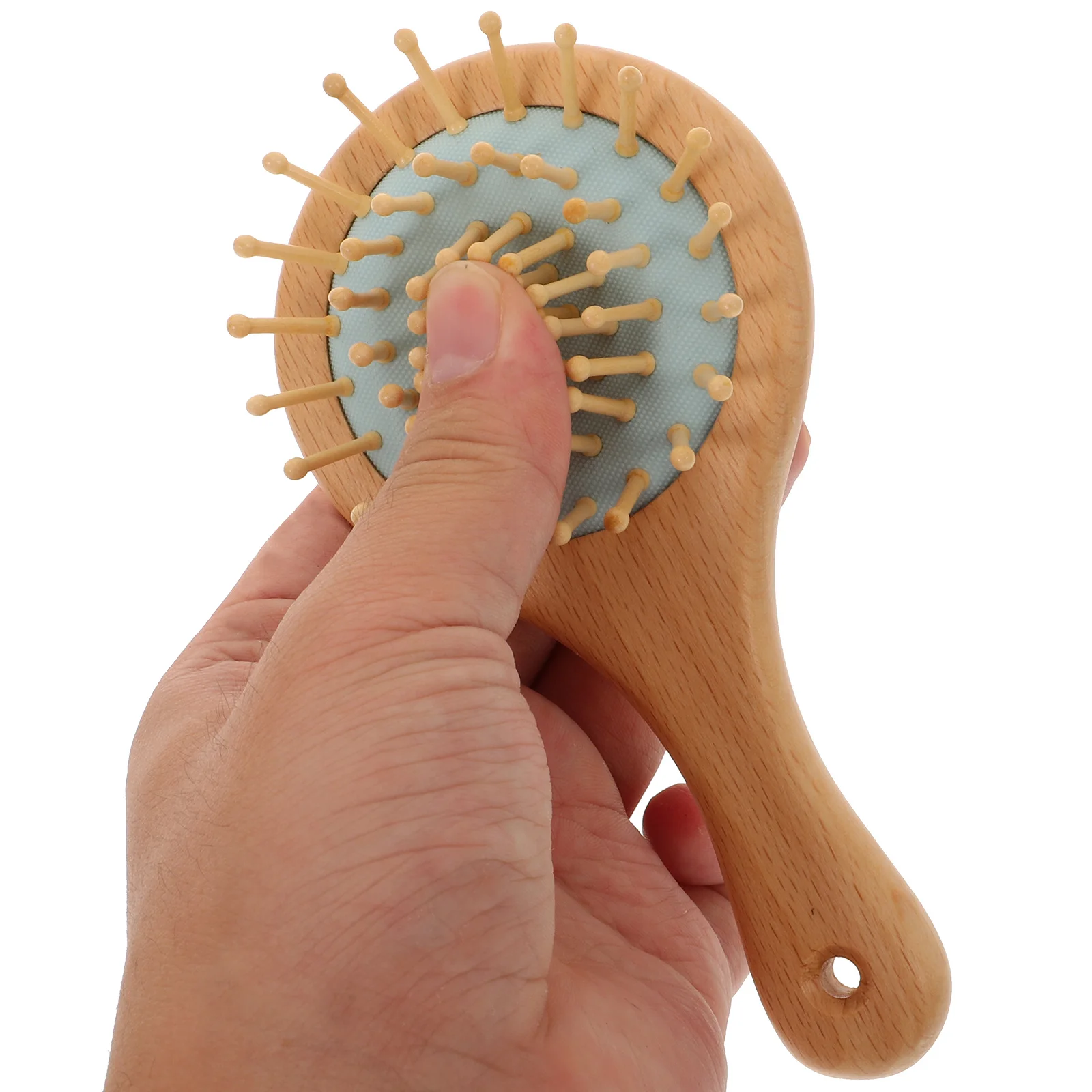 

1Pcs Hair Comb Wooden Massage Comb with Airbag Comfortable Scalp Massager for Home Salon Use Promotes Blood Flow