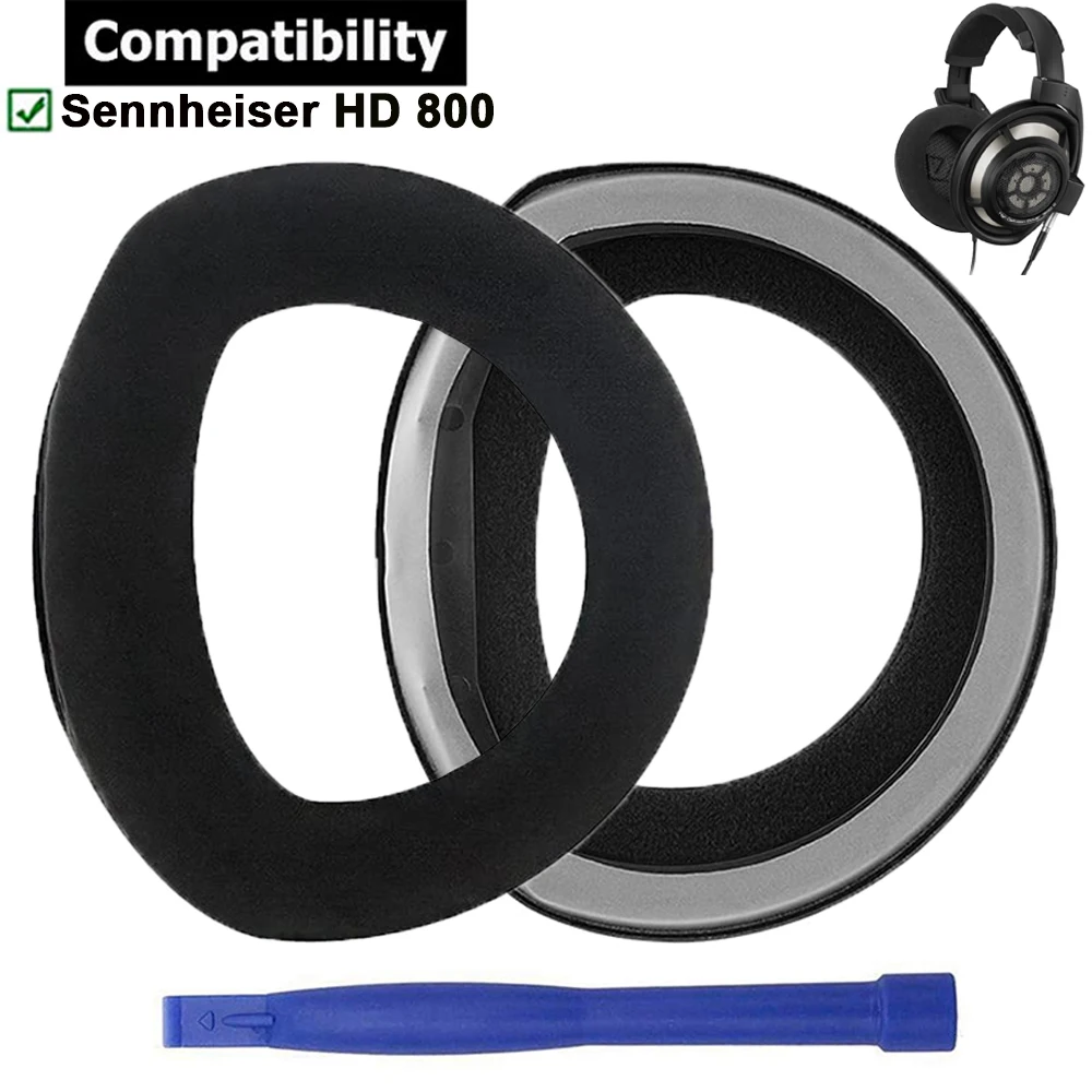 Сменные матовые амбушюры, накладки для наушников, чашки, наушники, запасные части для Sennheiser HD 800 HD800 HD800s, Накладные наушники