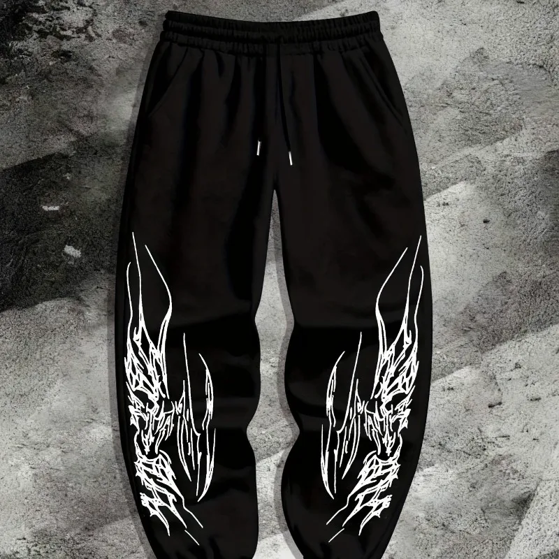 

Men's Drawstring Sports Jogging Pants Autumn and Winter New Style Men's Casual Sports Jogging Pants