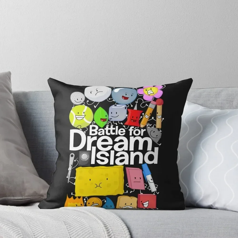 

BFDI Poster Black Throw Pillow Cushions For Children Sofa Covers pillow