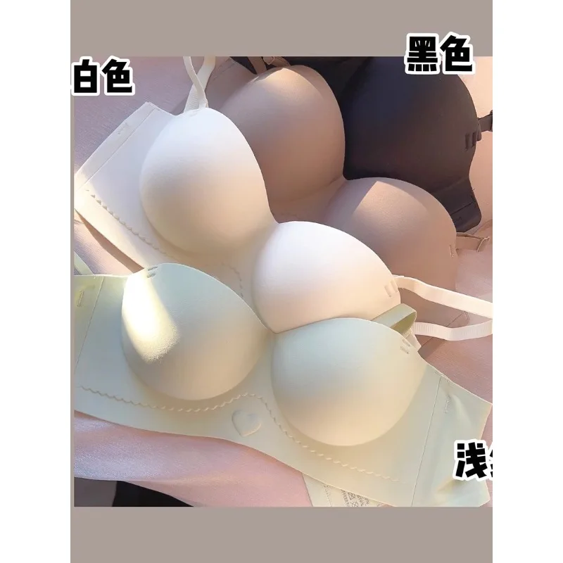 حمالة صدر مثيرة بدون حمالات للصدر الصغير، حمالة صدر غير مرئية من السيليكون اللاصق، مقاومة للماء ومضادة للانزلاق لرفع المعتوه #5